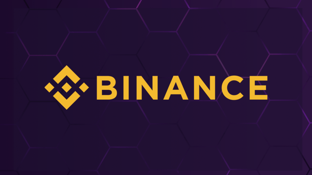 Binance Logo für die Beiträge